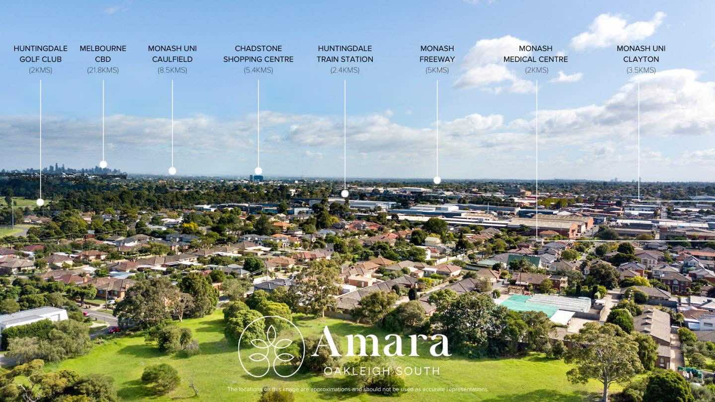 Amara Estate - Oakleigh South Aerial